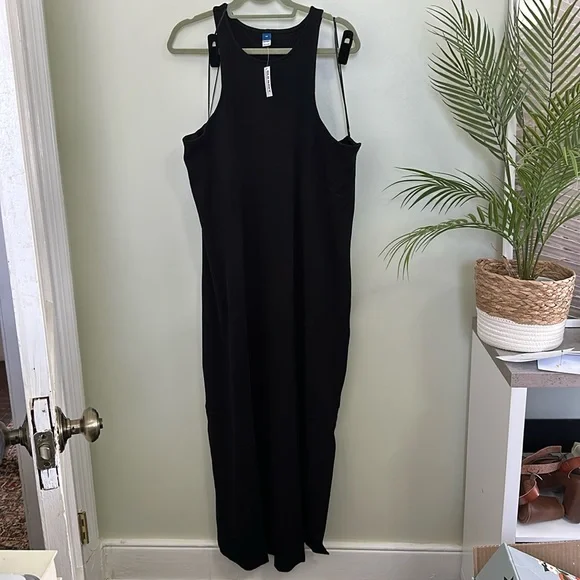 strapless open back dress Gratuita Long Sleeve Rib Maxi Dress | Cream | Womens main image 0